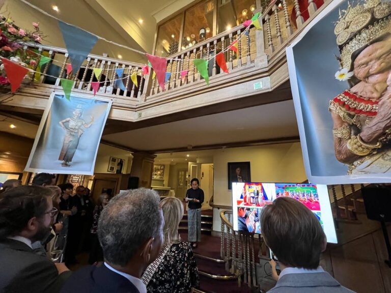 Ambassador Tuot Panha attended the 20th Anniversary of the Cambodian Children’s Fund (CCF), organized by the CCF team at Mosimann’s Club in London