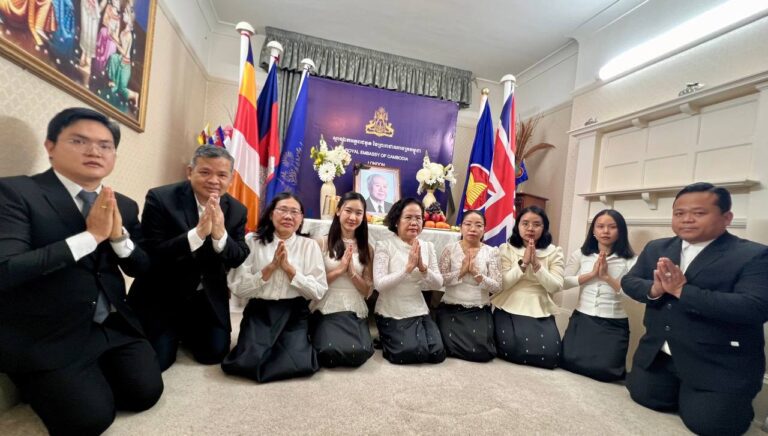 Royal Embassy of the Kingdom of Cambodia in the United Kingdom and Northern Ireland paid a tribute to mark the 12th anniversary of the passing of the late His Majesty Preah Bat Samdech Preah Norodom Sihanouk