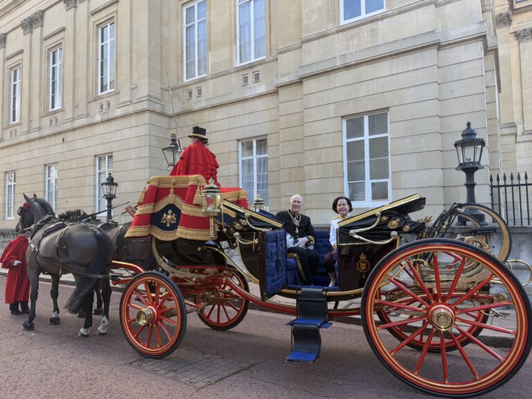 Her Excellency TUOT Panha presented her Credentials to His Majesty King Charles III at Buckingham Palace, accrediting her as the Ambassador Extraordinary and Plenipotentiary of the Kingdom of Cambodia